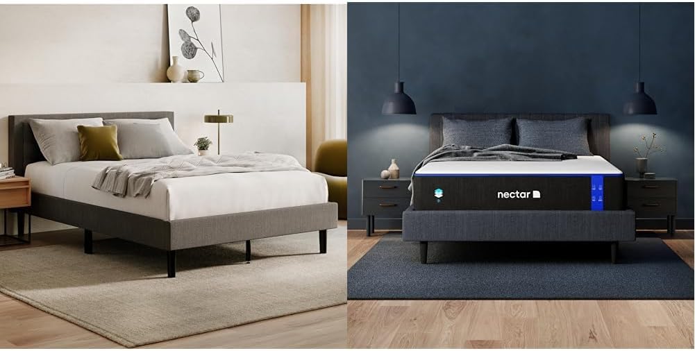 Nectar Classic 12” Queen Mattress - Medium Firm - Contouring Memory Foam - Cooling Top Layer - Support & Pressure-Relief - Mattress in a Box - 365-Night Trial & Forever Warranty