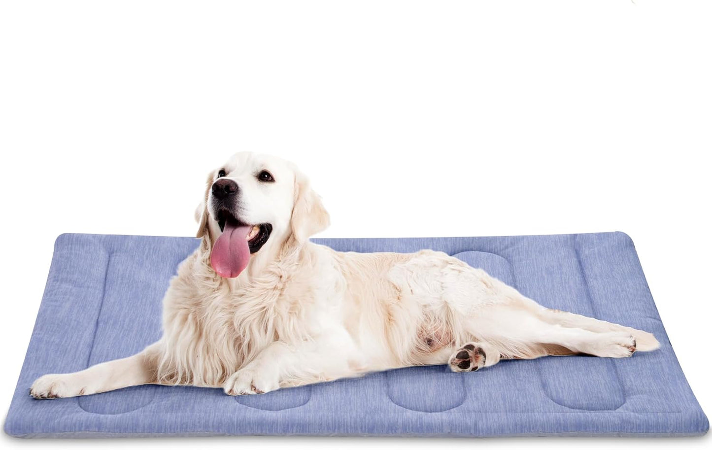 Cooling Mat for Large Dogs - Double-Sided Waterproof & Cool, Q-MAX>0.47, Portable Dog Cooling Mat for Summer. (L (36''x23''))
