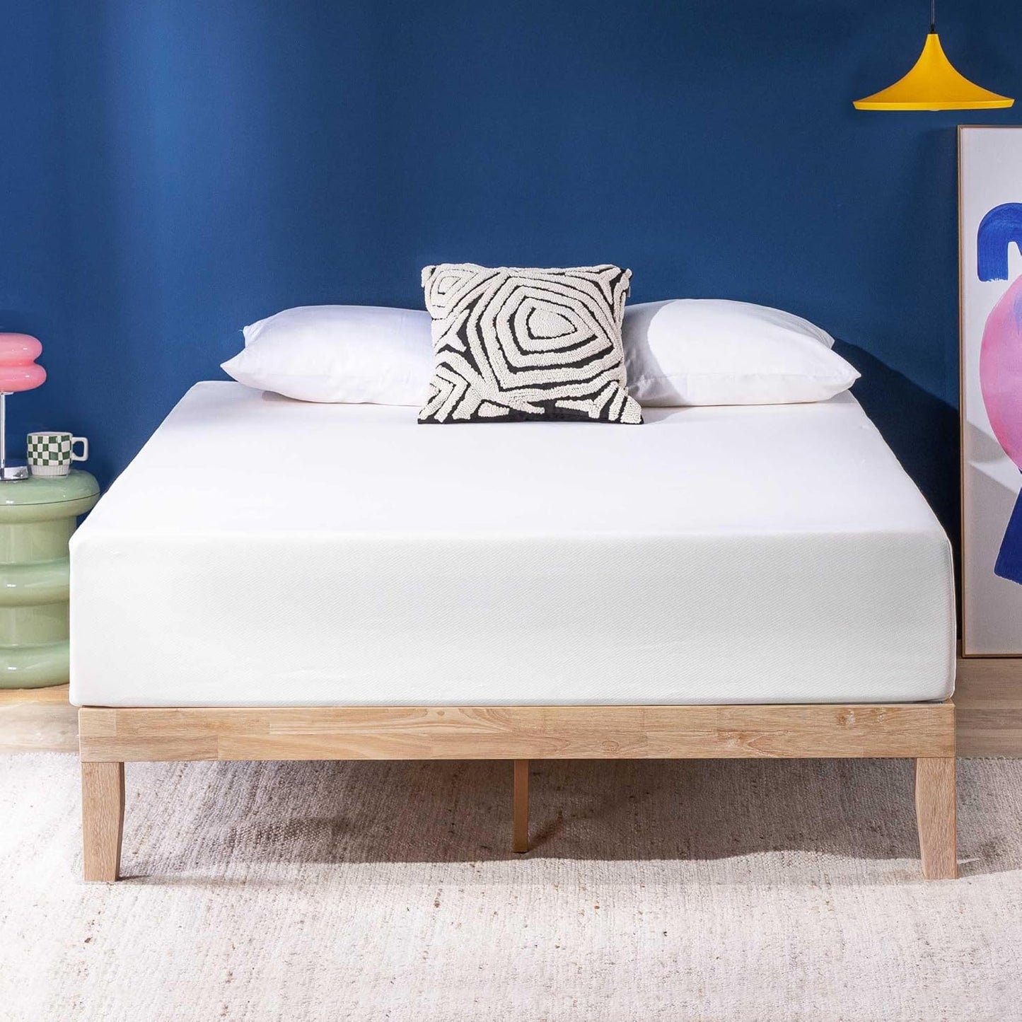 Best Price Mattress 10 Inch Memory Foam Mattress, Cooling Gel Infused, Certified Safe Foams & Fabric, Mattress in a Box, Queen