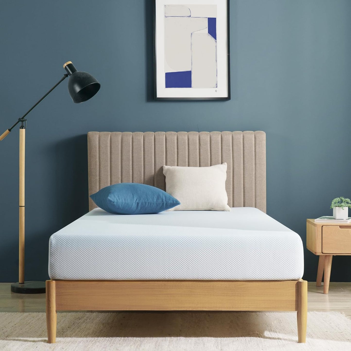 ZINUS 8 Inch Green Tea Cooling Memory Foam Mattress [New Version], Full, Fiberglass Free, Medium Firmness, Cooling Gel Foam, Certified Safe Foams & Fabric, Mattress in A Box